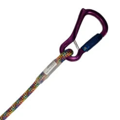 DMM ID Low Stretch Rainbow 11mm Lanyard With Ceros Carabiner