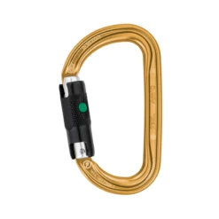Petzl Am’D Ball Lock Carabiner – Gold