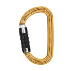 Petzl Am’D Triact Carabiner – Gold