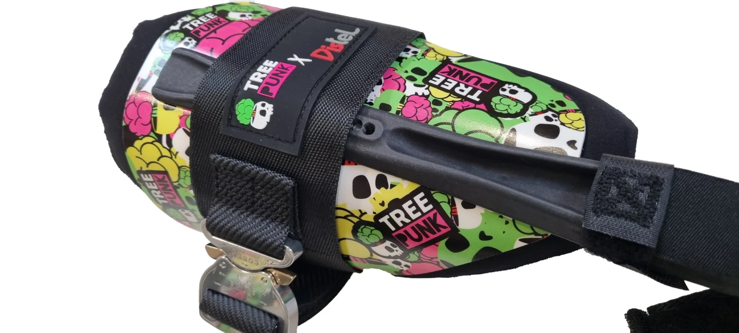 Distel X Tree Punk Aluminium Click Climbing Spurs 4 Distel X Tree Punk Aluminium Click Climbing Spurs - Image 2