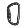 Edelrid D-Classic 3-Way Carabiner Black -Mountaineering Gear Store edelrid d classic 3 way karabiner black