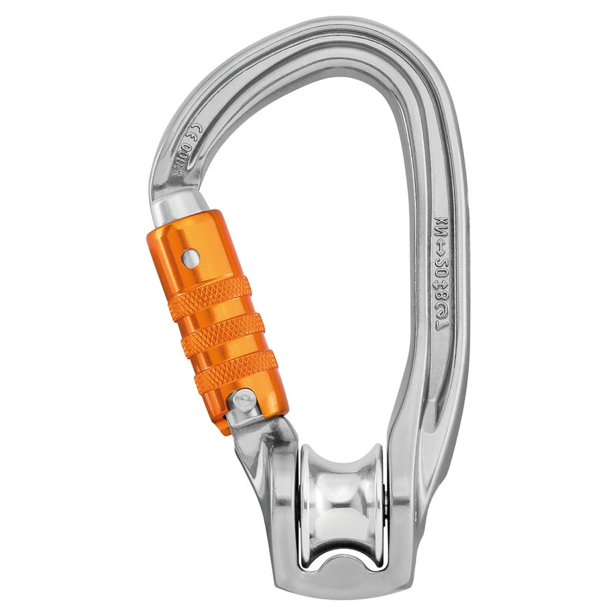 Petzl ROLLCLIP Z Pulley Carabiner 3 Petzl ROLLCLIP Z Pulley Carabiner
