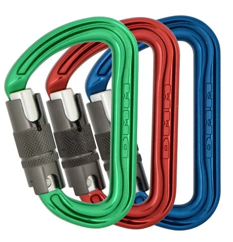 DMM Shadow Locksafe Carabiner Pack Of 3 3 DMM Shadow Locksafe Carabiner Pack Of 3